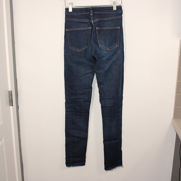 Acne Studios Pin Raw Reform High Rise Skinny Size 25 - Picture 2 of 5